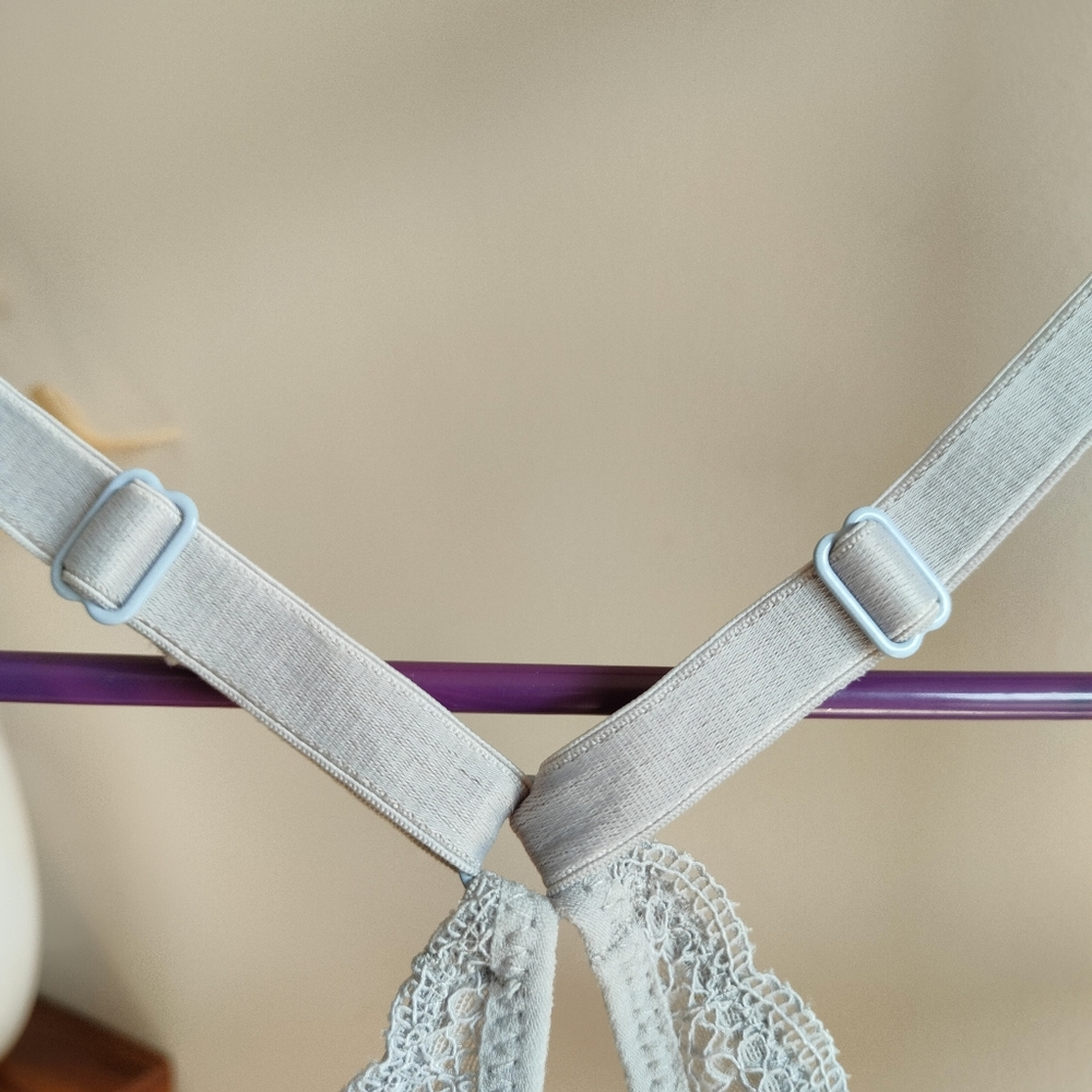 H&M Grey Lace Bralette - Picture 9 of 13